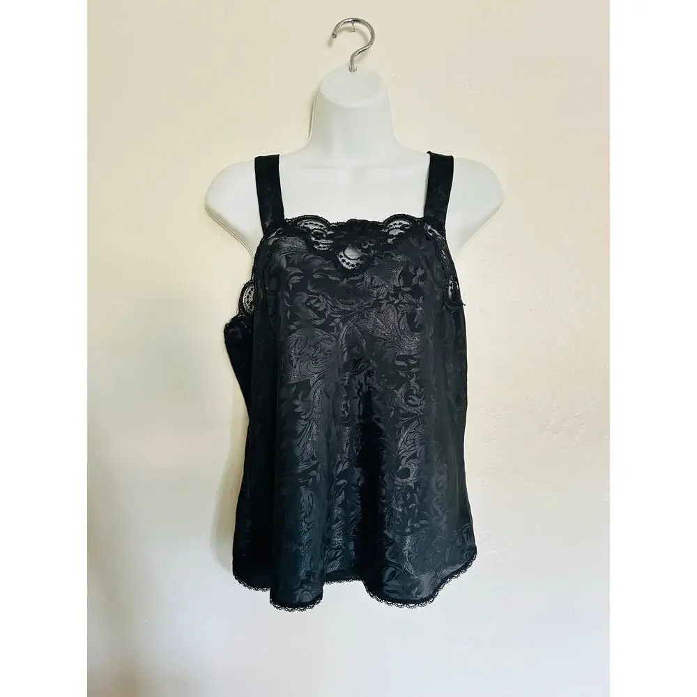 Vintage black 80s camisole - Picture 2 of 3